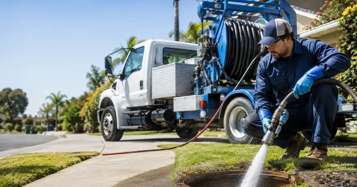 Hydro jet sewer cleaning Sherman Oaks