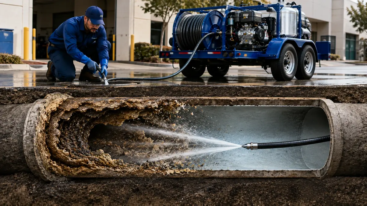 Sewer Pipe Descaling in Sherman Oaks